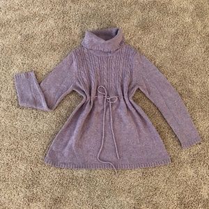 Motherhood Maternity Marbled Lilac Sweater